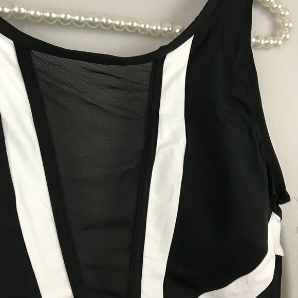 Anne Cole Mesh One Piece - Picture 3 of 7